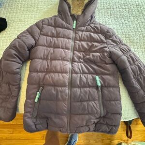 Kids Puffer Jacket - Purple